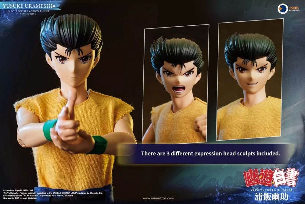 【IN-STOCK】Asmus Toys Yuusuke Urameshi Yu Yu Hakusho Standard Ver 1/6