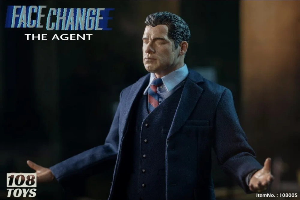 【IN-STOCK】108TOYS 108005 Face Off Sean Archer John Travolta 1/6 Action Figure