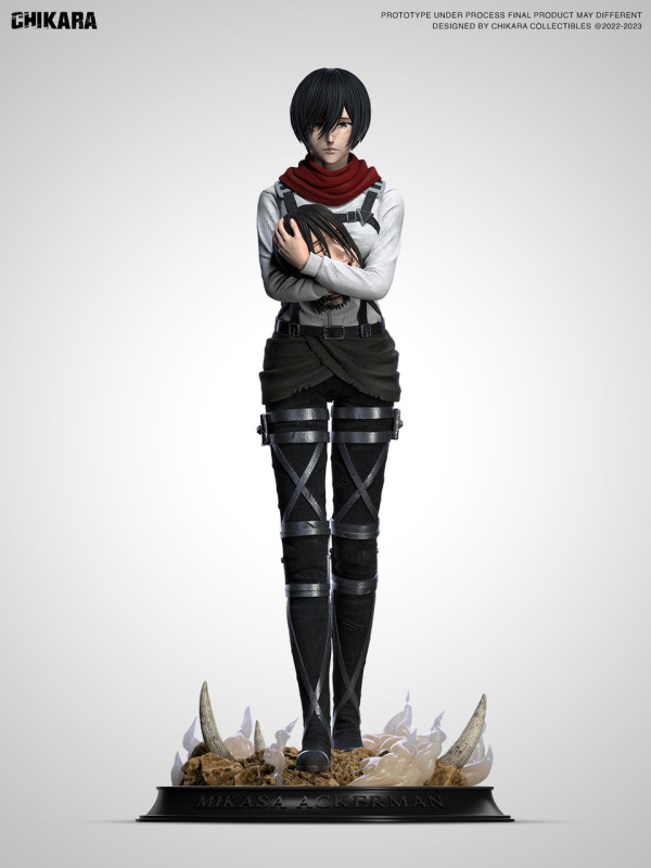 【PRE-ORDER】Chikara Studio ATTACK ON TITAN  Mikasa Ackerman