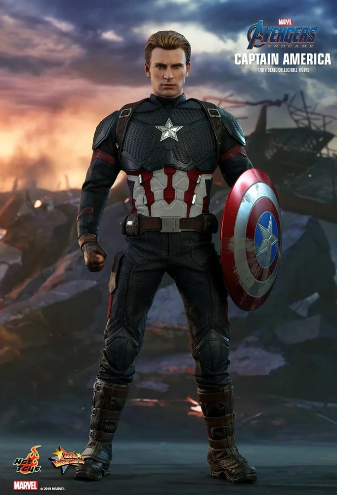 【IN-STOCK】Hot Toys  MMS536 AVENGERS: ENDGAME 1/6 Captain America