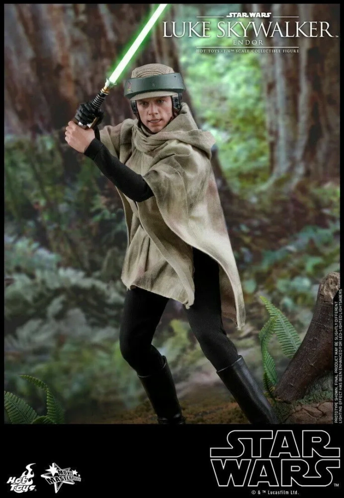 【IN-STOCK】Hot Toys MMS517 Star Wars Return of the Jedi Luke Skywalker Endor Deluxe Ver
