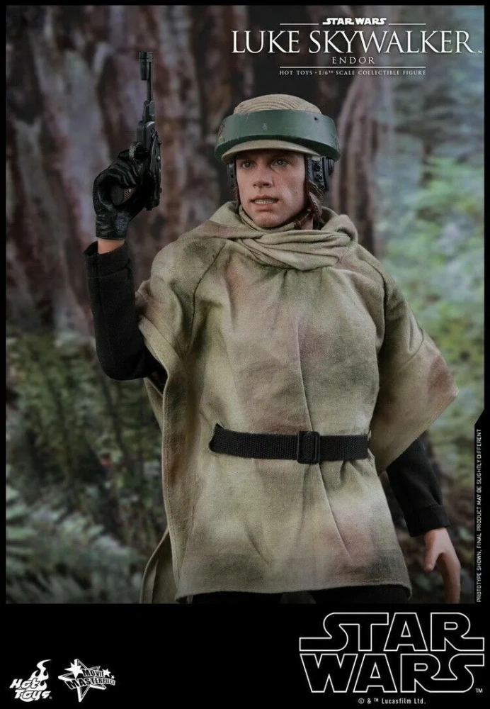 【IN-STOCK】Hot Toys MMS517 Star Wars Return of the Jedi Luke Skywalker Endor Deluxe Ver