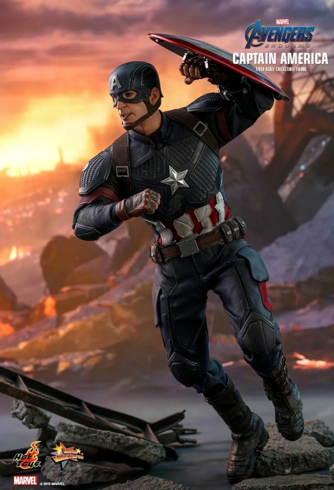 【IN-STOCK】Hot Toys  MMS536 AVENGERS: ENDGAME 1/6 Captain America