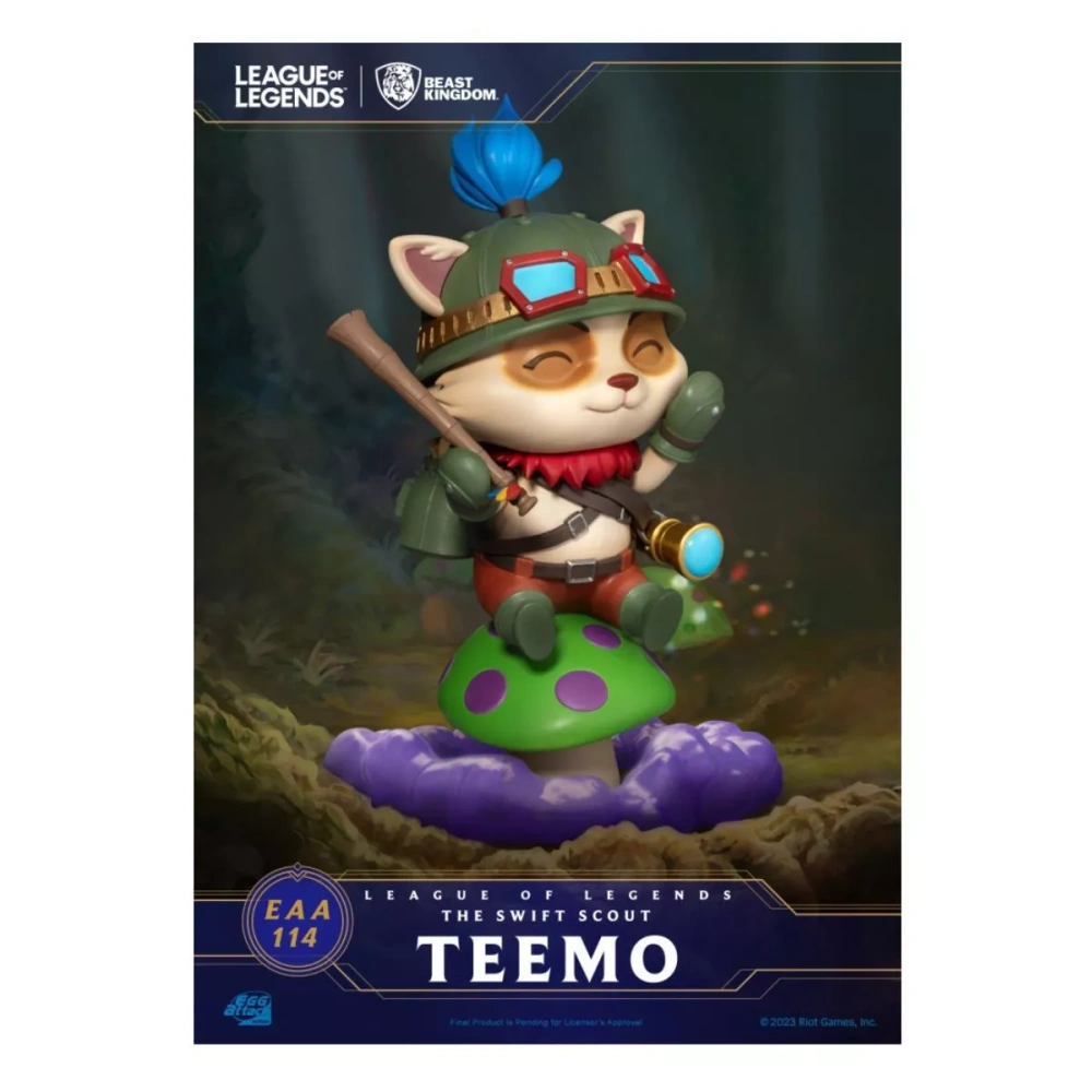 【IN-STOCK】Beast Kingdom Egg Attack Action EAA-114 League of Legends Teemo