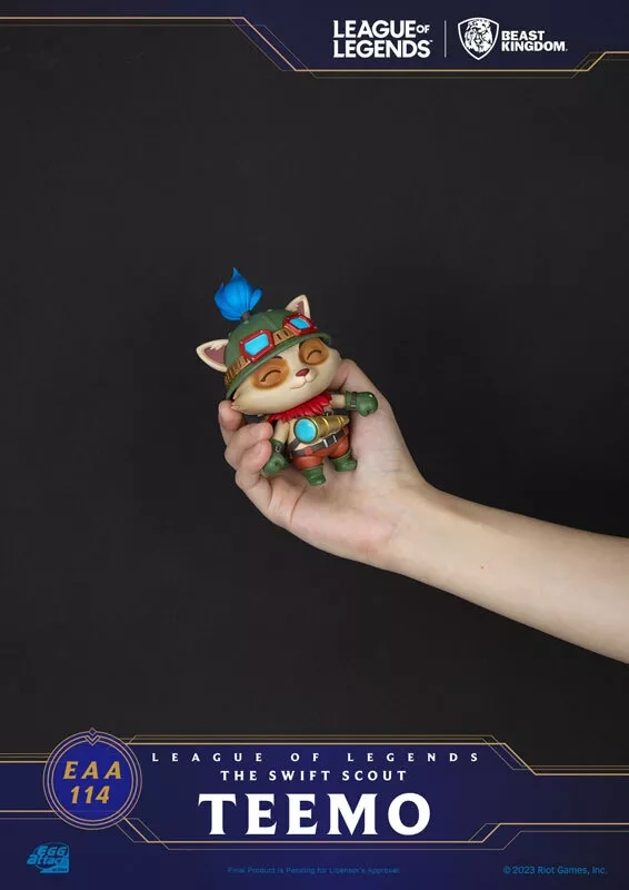 【IN-STOCK】Beast Kingdom Egg Attack Action EAA-114 League of Legends Teemo