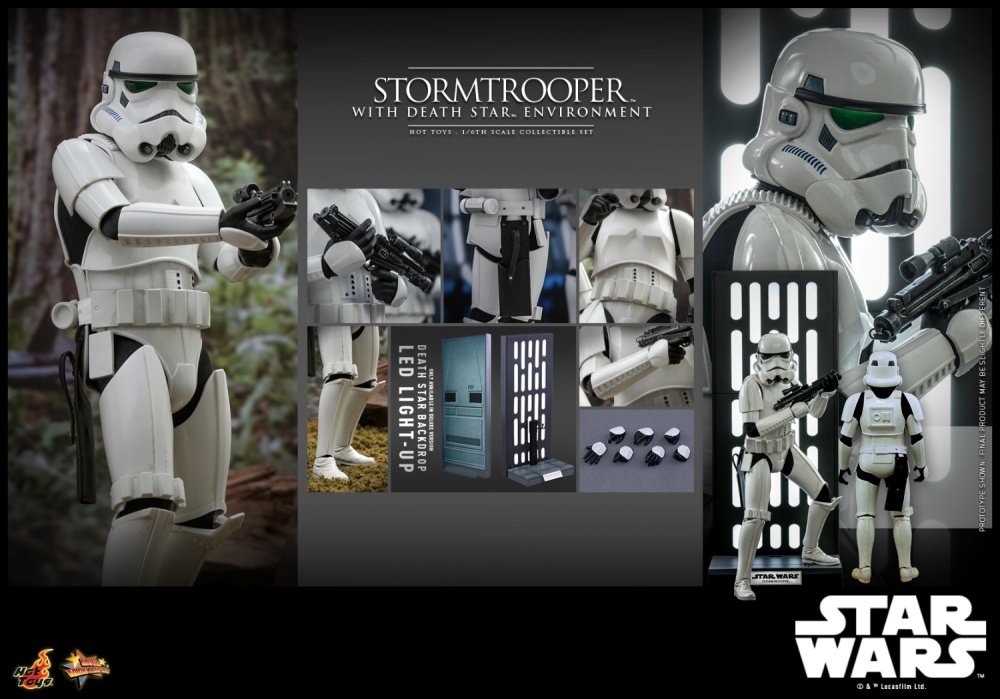 【IN-STOCK】Hot Toys MMS736 STAR WARS 1/6 STORMTROOPER WITH DEATH STAR