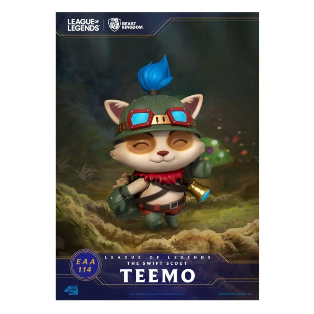 【IN-STOCK】Beast Kingdom Egg Attack Action EAA-114 League of Legends Teemo