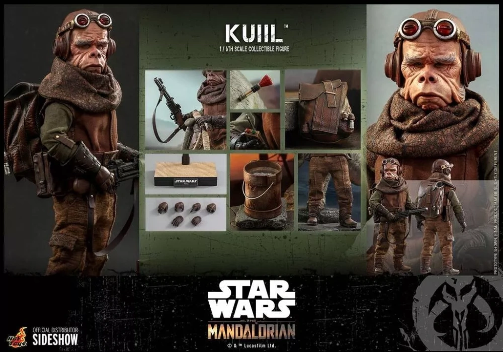 【IN-STOCK】Hot Toys TMS048 The Mandalorian Kuiil 1/6
