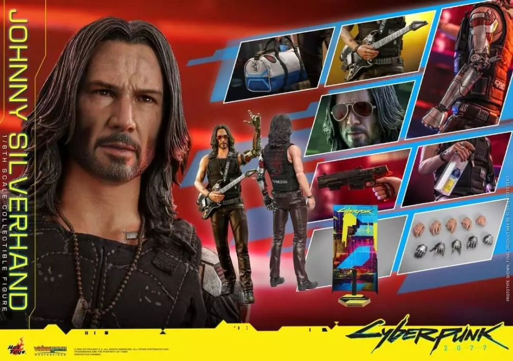 【IN-STOCK】Hot Toys VGM47 Cyberpunk 2077 Johnny Silverhand 1/6