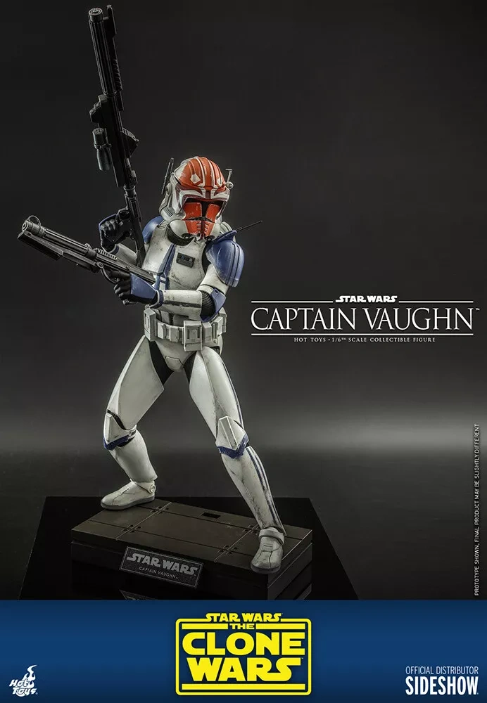 【IN-STOCK】Hot Toys TMS065 Star Wars Captain Vaughn The Clone Wars 1/6