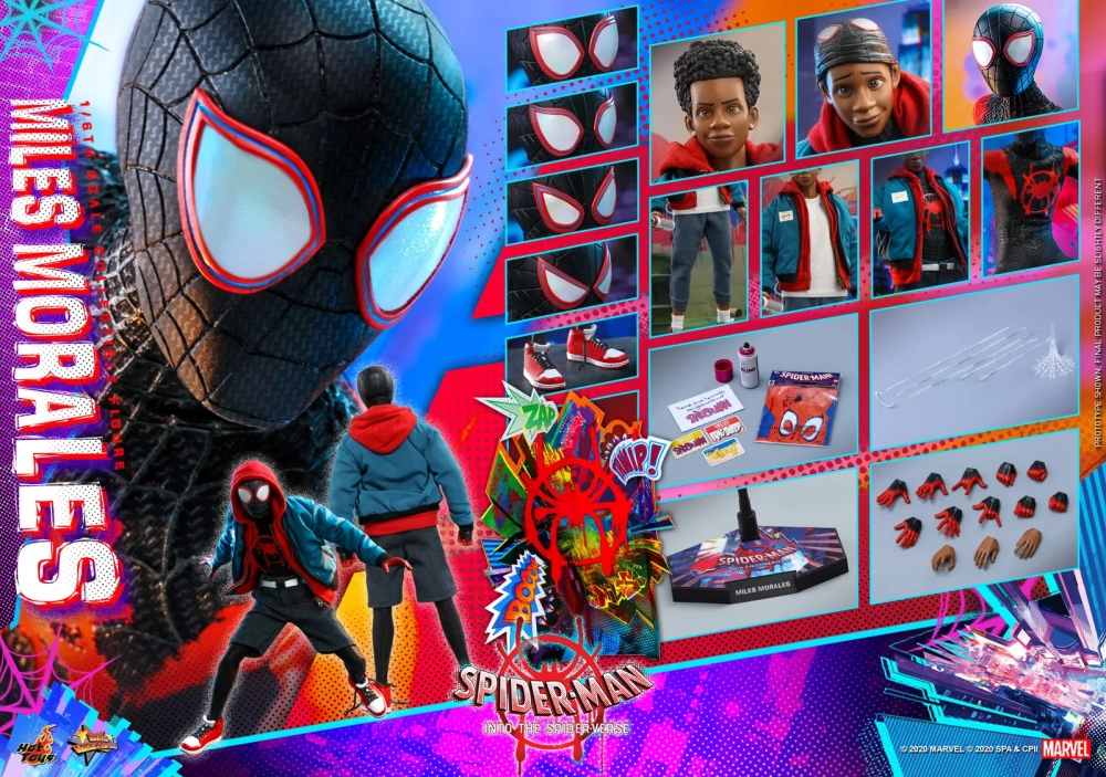 【IN-STOCK】Hot Toys MMS567 Spider-Man: Into the Spider-Verse - Miles Morales 1/6