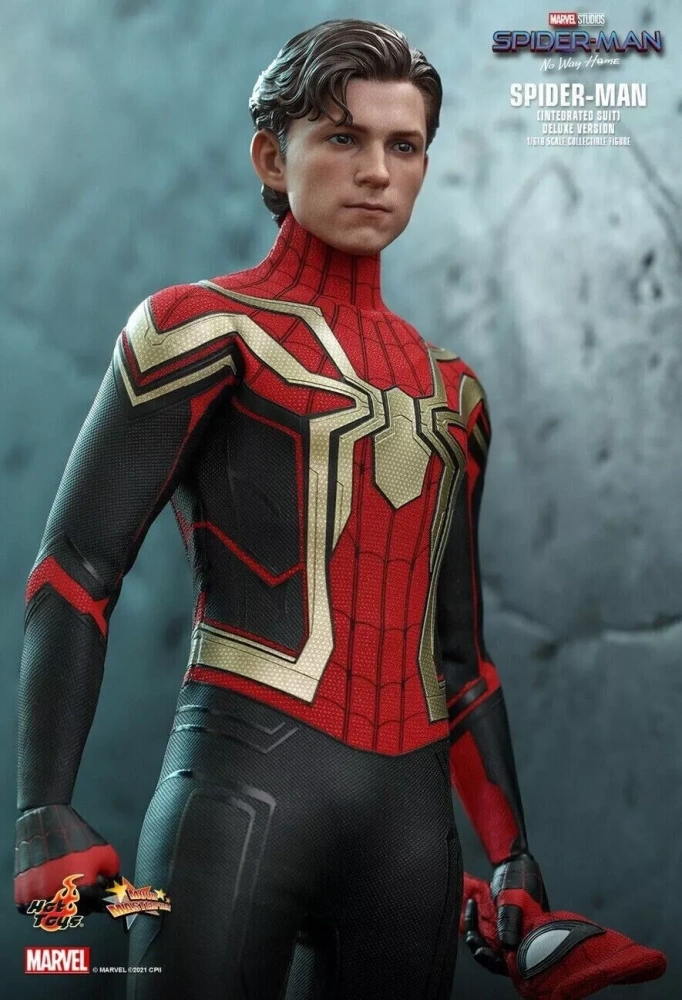 【IN-STOCK】Hot Toys MMS624   Spider-Man No Way Home Integrated Suit Deluxe 1/6