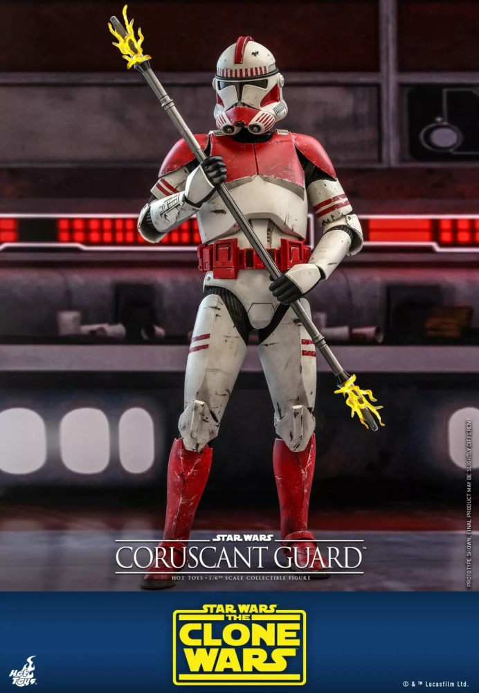 【IN-STOCK】Hot Toys TMS025  Star Wars - The Clone Wars Coruscant Guard 1/6