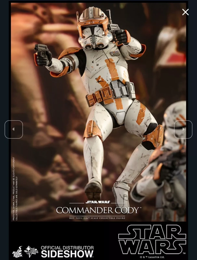 【IN-STOCK】Hot Toys MMS524   Star Wars Episode 3 Commander Cody 1/6