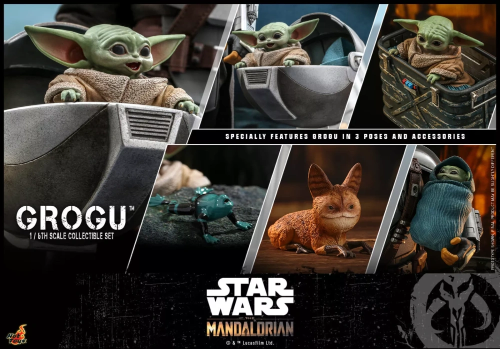 【IN-STOCK】Hot Toys TMS043 Star Wars Grogu  The Mandalorian The Child 1/6