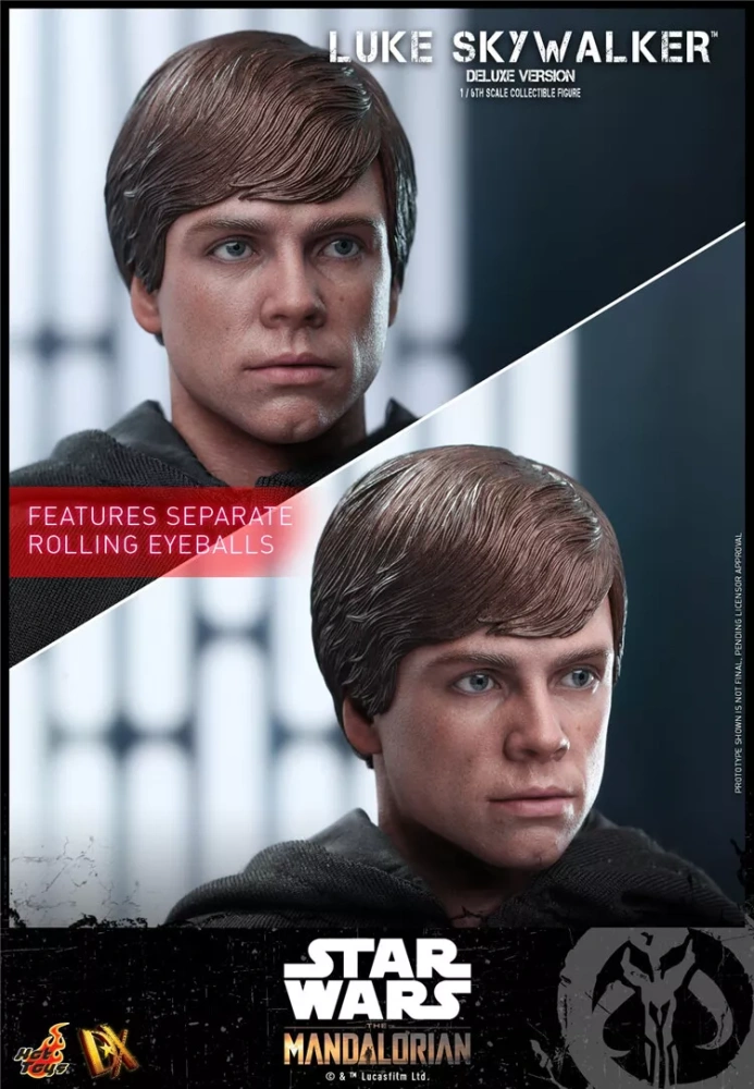 【IN-STOCK】Hot Toys DX23B  Star Wars The Mandalorian Luke Skywalker Deluxe (Special Edition)