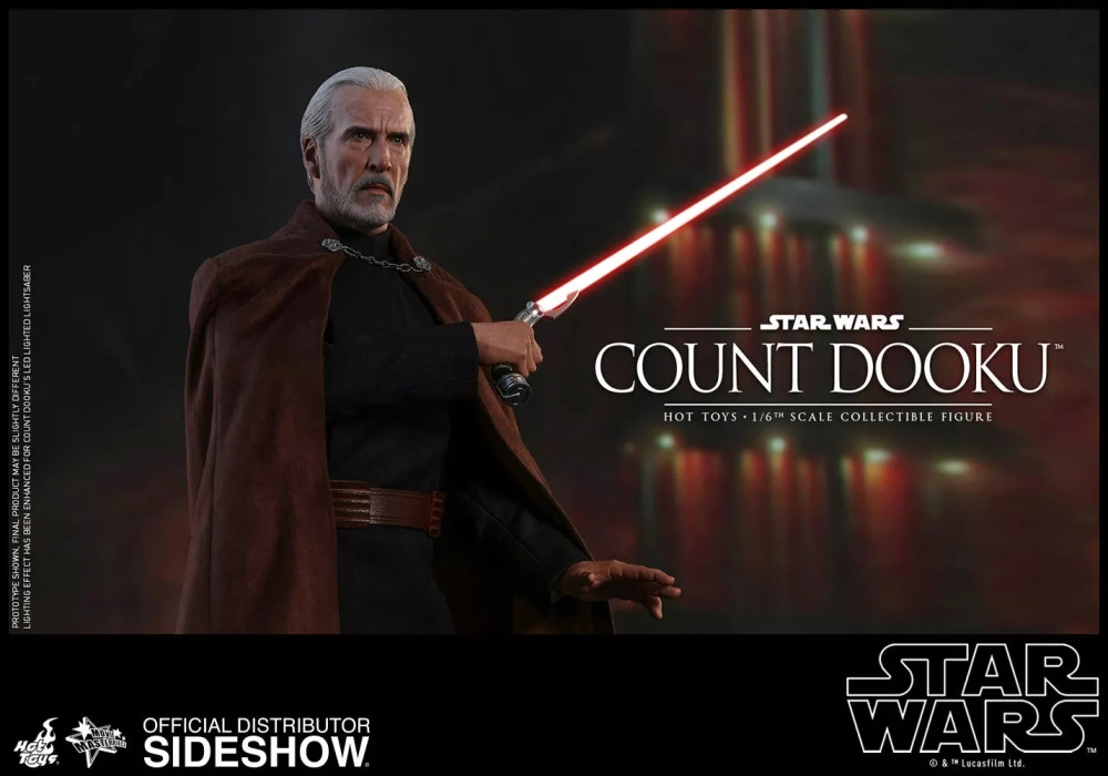 【IN-STOCK】Hot Toys MMS496 Star Wars Episode II Attack of the Clones Count Dooku 1/6