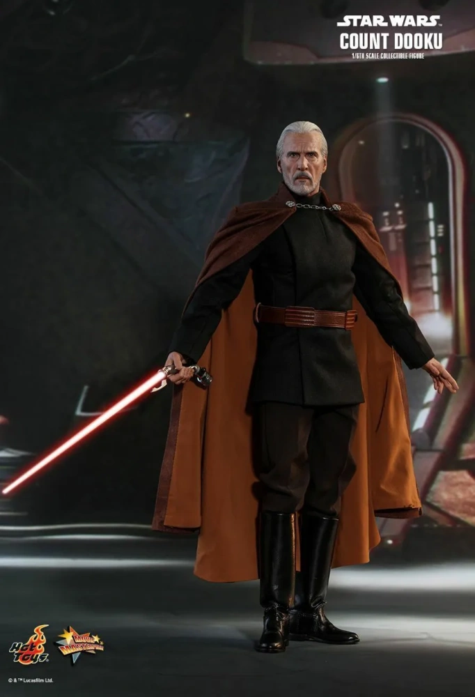 【IN-STOCK】Hot Toys MMS496 Star Wars Episode II Attack of the Clones Count Dooku 1/6
