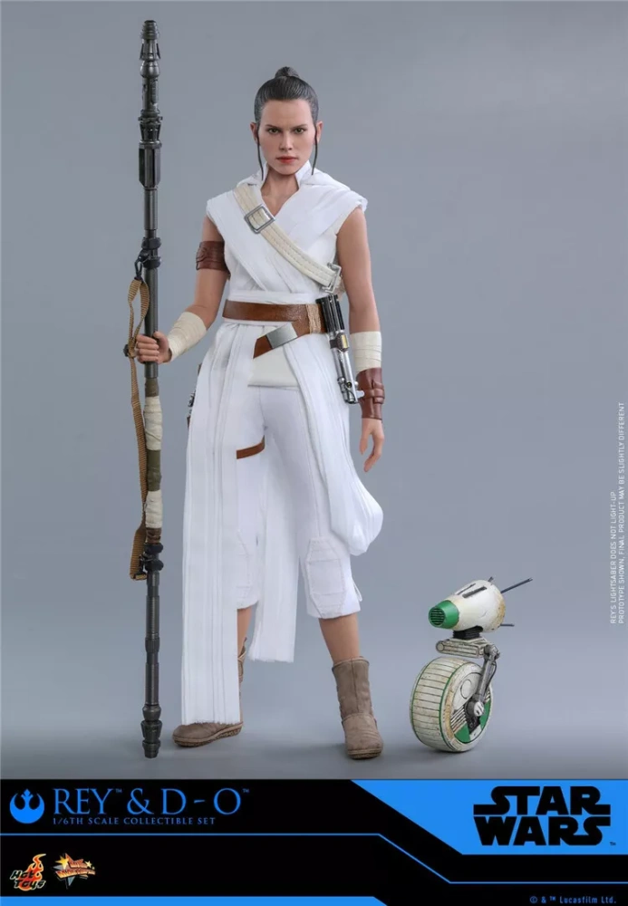 【IN-STOCK】Hot Toys MMS559 Star Wars The Rise of Skywalker Rey & D-O Set Daisy Ridley