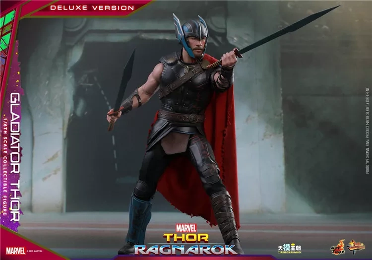 【IN-STOCK】Hot Toys MMS445 Ragnarok Gladiator Thor Chris Hemsworth 1/6 deluxe ver
