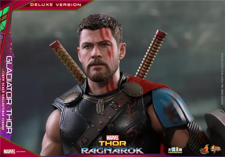 【IN-STOCK】Hot Toys MMS445 Ragnarok Gladiator Thor Chris Hemsworth 1/6 deluxe ver