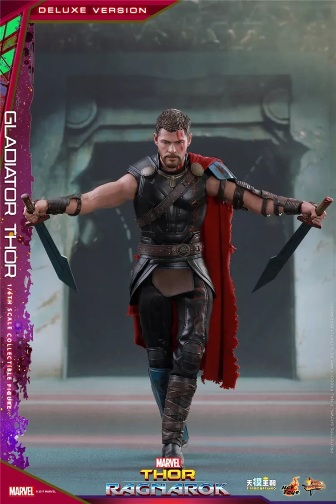 【IN-STOCK】Hot Toys MMS445 Ragnarok Gladiator Thor Chris Hemsworth 1/6 deluxe ver