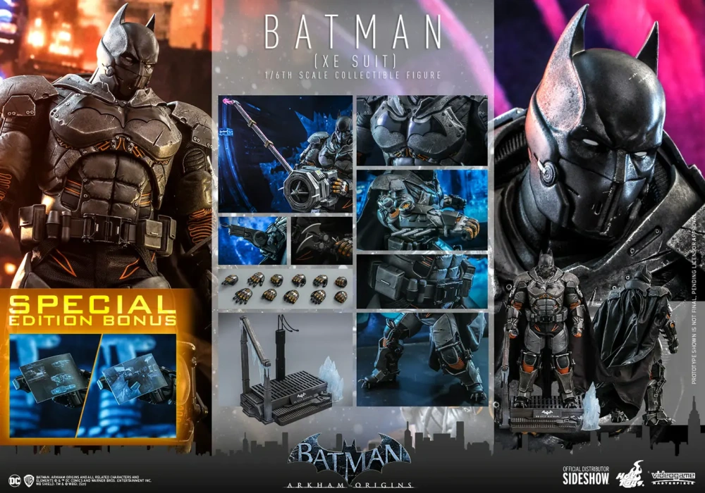 【IN-STOCK】Hot Toys VGM52 Batman: Arkham Origins  Batman XE Suit  1/6