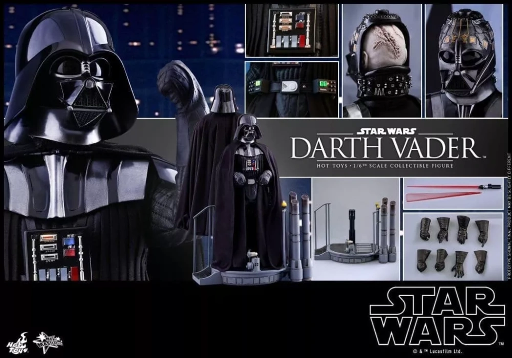 【IN-STOCK】Hot Toys  MMS572 Star Wars The Empire Strikes Back 40th Anniversary Darth Vader
