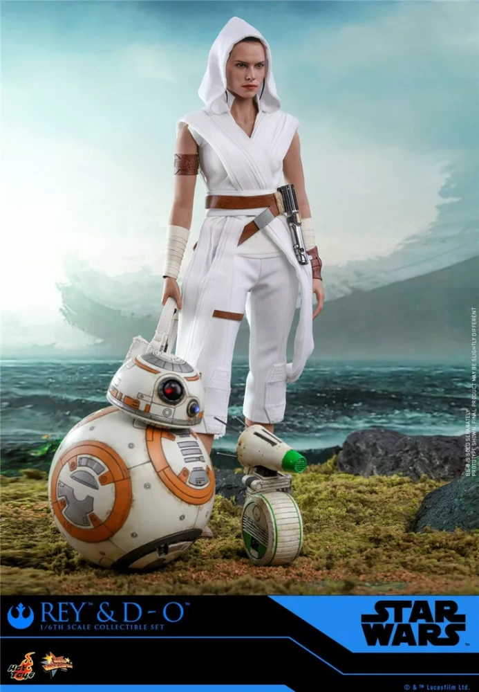 【IN-STOCK】Hot Toys MMS559 Star Wars The Rise of Skywalker Rey & D-O Set Daisy Ridley