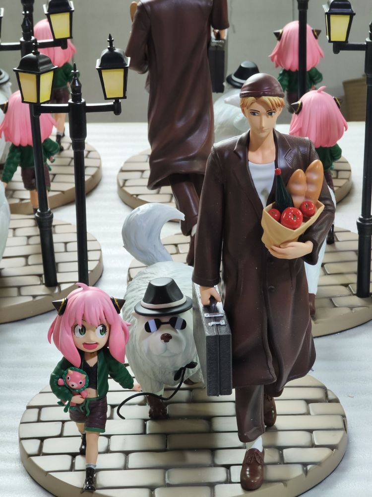 【IN-STOCK】Wangxiang Studio SpyxFamily  Anya & Loid Forger cos Leon The Professional 1/6
