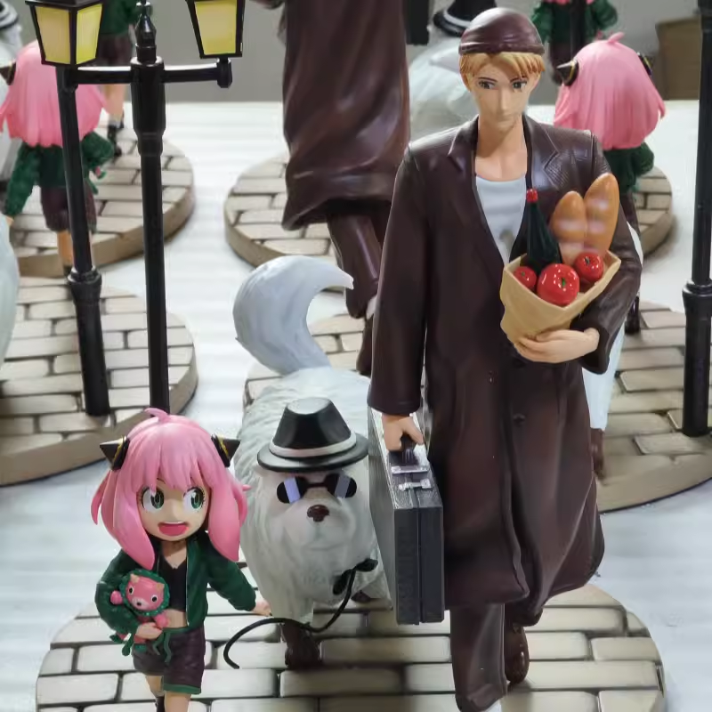 【IN-STOCK】Wangxiang Studio SpyxFamily  Anya & Loid Forger cos Leon The Professional 1/6