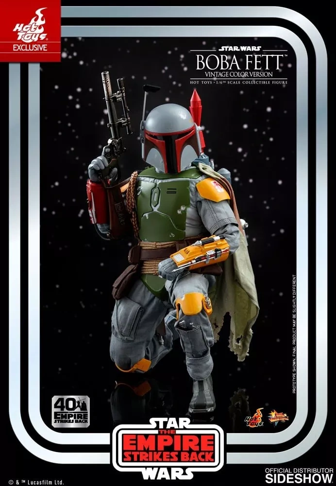 【IN-STOCK】Hot Toys Star Wars MMS571 Boba Fett ESB Vintage Colour 1/6