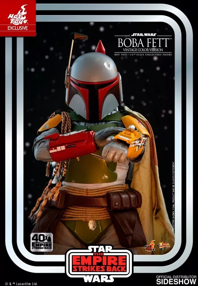 【IN-STOCK】Hot Toys Star Wars MMS571 Boba Fett ESB Vintage Colour 1/6