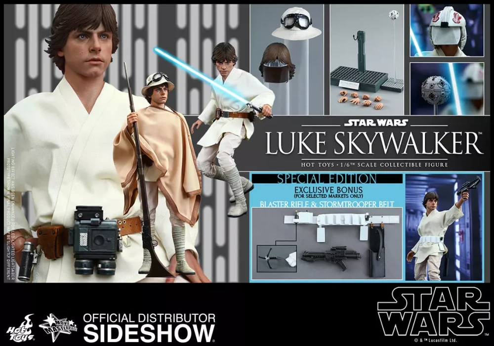【IN-STOCK】Hot Toys MMS297 IV A New Hope 1/6 Luke Skywalker Hamill Special Ver