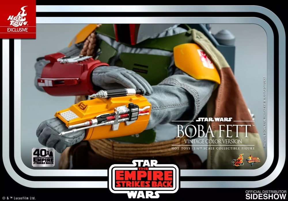 【IN-STOCK】Hot Toys Star Wars MMS571 Boba Fett ESB Vintage Colour 1/6
