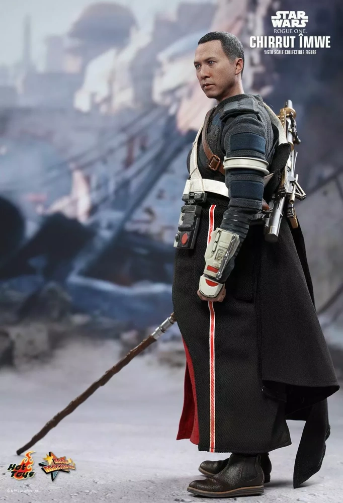 【IN-STOCK】Hot Toys MMS403 Rogue One A Star Wars Chirrut Îmwe Imwe Donnie Yen Deluxe