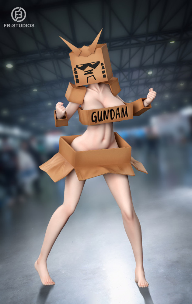【PRE-ORDER】FB STUDIO Carton Girl 1/6 & 1/4