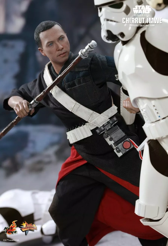 【IN-STOCK】Hot Toys MMS403 Rogue One A Star Wars Chirrut Îmwe Imwe Donnie Yen Deluxe
