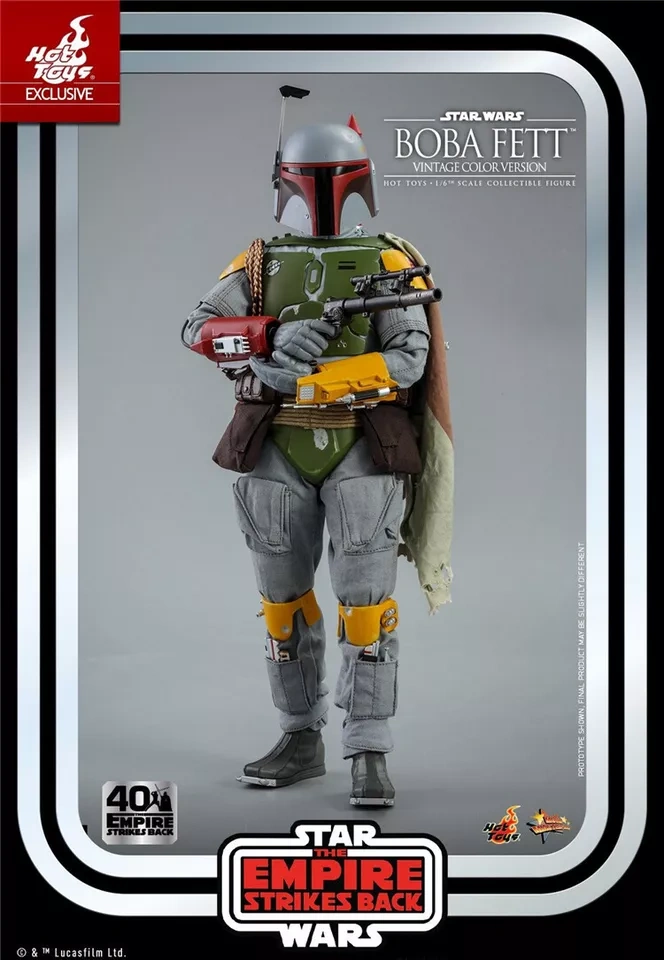 【IN-STOCK】Hot Toys Star Wars MMS571 Boba Fett ESB Vintage Colour 1/6