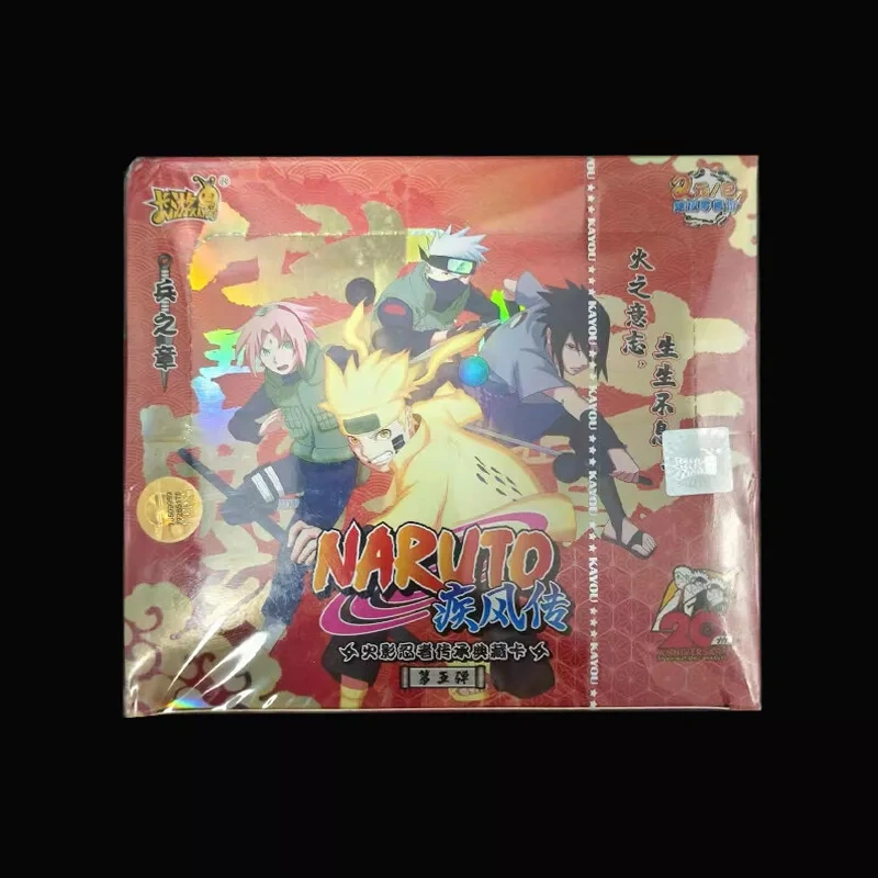 Naruto Kayou Official Trading Card Booster Box TIER 2 WAVE 5