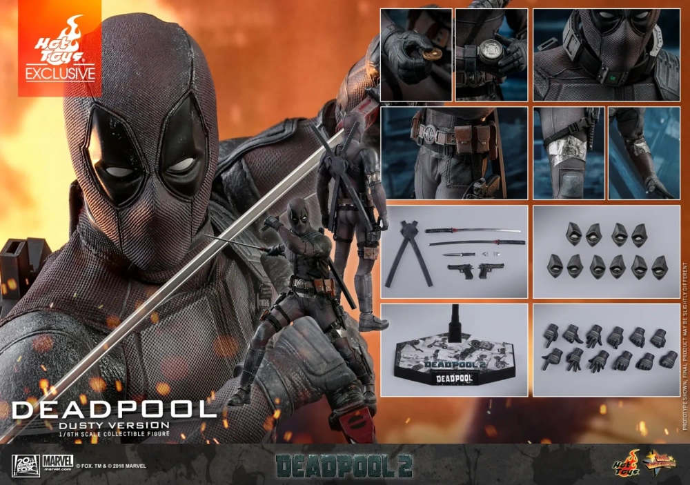 【IN-STOCK】Hot Toys MMS505 Deadpool 2 Dusty Version 1/6 Figure
