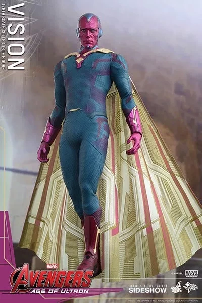 【IN-STOCK】Hot Toys MMS296 Avengers Age of Ultron AOU Vision Figure 1/6