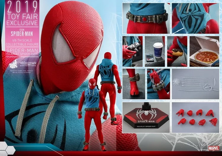 【IN-STOCK】Hot Toys VGM34 Marvel's Spider-Man Scarlet Spider Suit 1/6