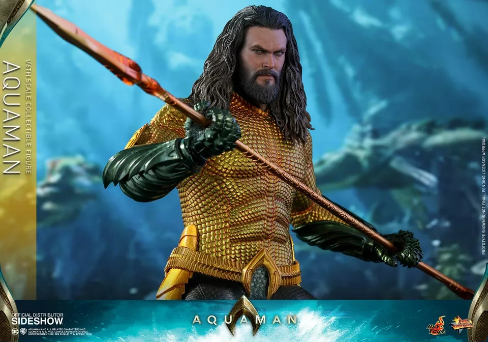 【IN-STOCK】Hot Toys MMS518 Aquaman 1/6 Arthur Curry Figure