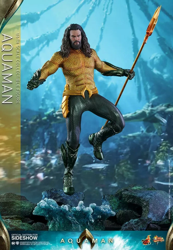 【IN-STOCK】Hot Toys MMS518 Aquaman 1/6 Arthur Curry Figure