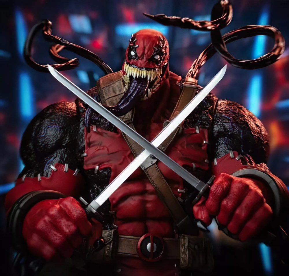 【IN-STOCK】Hot Toys VGM35 Marvel Contest of Champions Venompool 1/6 Standard ver