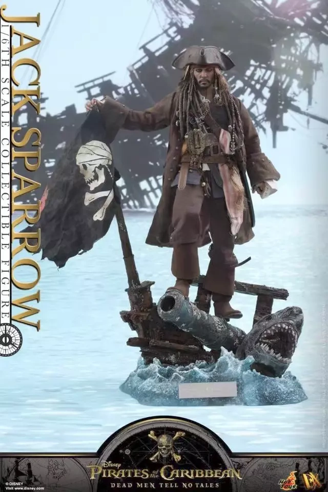【IN-STOCK】Hot Toys DX15 Pirates of the Caribbean 5 Jack Sparrow