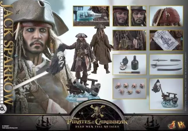 【IN-STOCK】Hot Toys DX15 Pirates of the Caribbean 5 Jack Sparrow