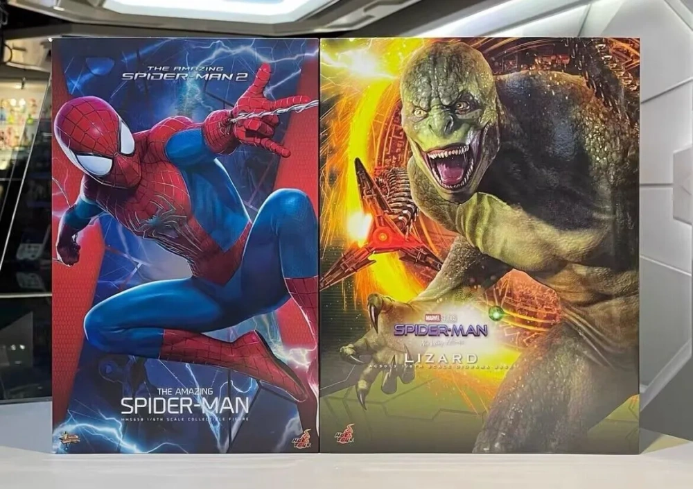 【IN-STOCK】Hot Toys MMS658 The Amazing Spiderman with ACS013 1/6 Lizard Diorama Base
