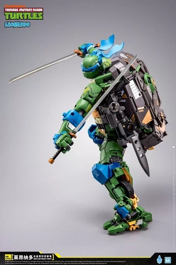 【IN-STOCK】HeatBoys HB0018 Teenage Mutant Ninja Turtles Leonardo MechaTran TMNT